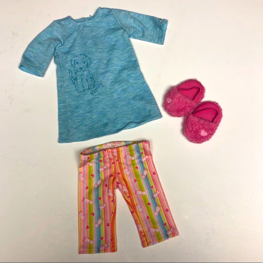 American Girl Doll Honey Pajamas